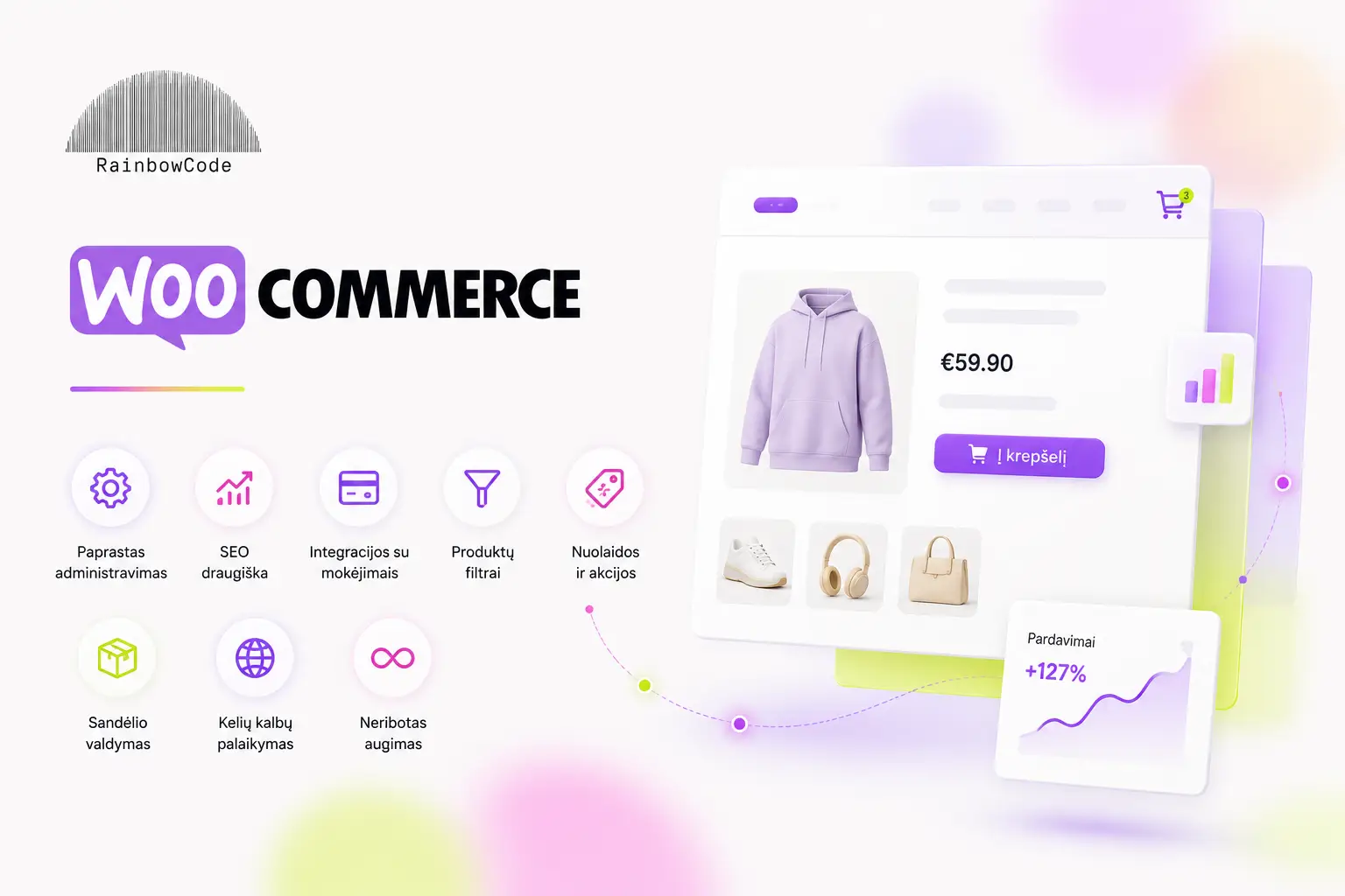 Kodėl WooCommerce?